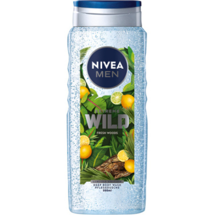 Nivea Men Extreme Wild Fresh Woods sprchový gel, 500 ml