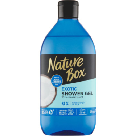 Nature Box Coconut Oil sprchový gel, 385 ml