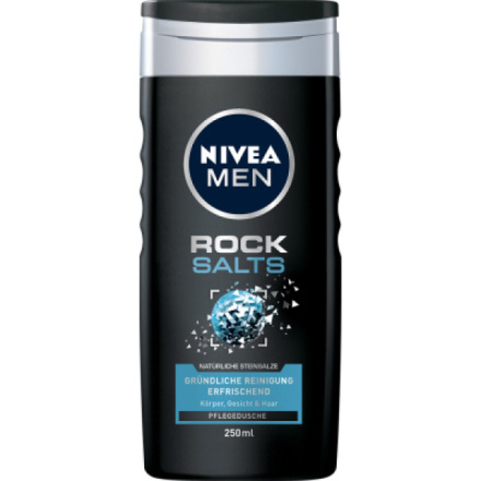 Nivea Men Rock Salt sprchový gel, 250 ml