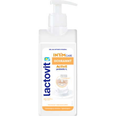 Lactovit Activit ochranný gel pro intimní hygienu, 250 ml