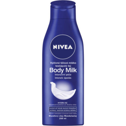 Nivea Body Milk výživné tělové mléko, 250 ml
