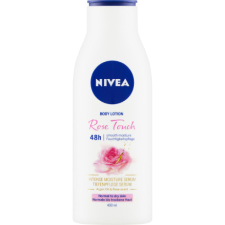 Nivea Rose Touch tělové mléko, 400 ml