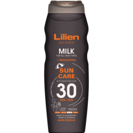 Lilien Sun Active OF 30 opalovací mléko, 200 ml