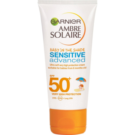 Garnier Ambre Solaire Sensitive Kids OF 50+ ochranný krém pro děti, 50 ml