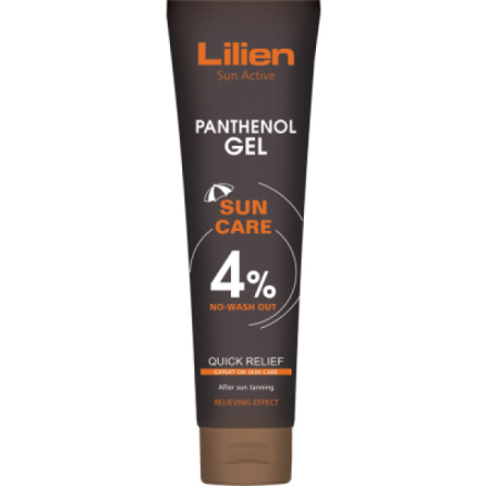 Lilien Sun Active 4% panthenol gel po opalování, 125 ml