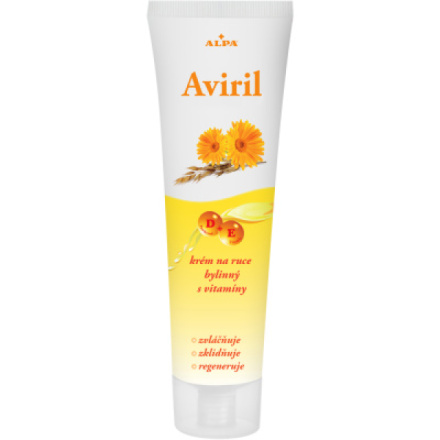 Alpa Aviril bylinný krém na ruce, 100 ml