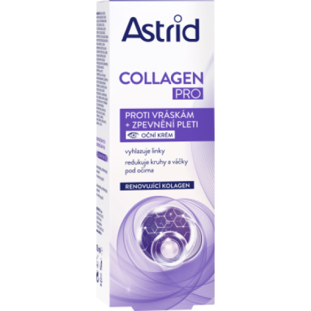 Astrid Collagen Pro oční krém, 50 ml
