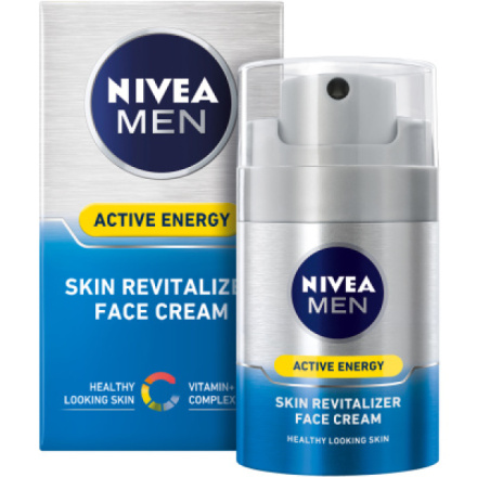 Nivea Men Active Energy pleťový krém pro muže, 50 ml