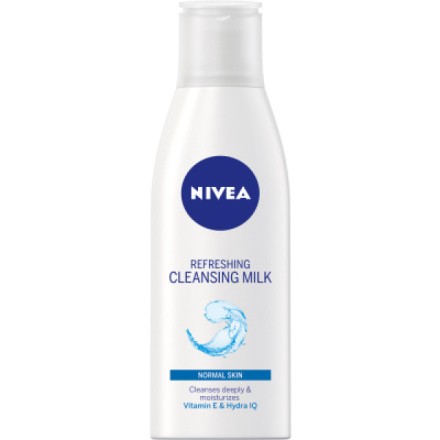 Nivea Refreshing Cleansing Milk osvěžující čisticí pleťové mléko, 200 ml