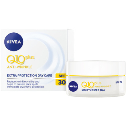 Nivea Q10 Power OF30 zpevňující denní krém proti vráskám, 50 ml