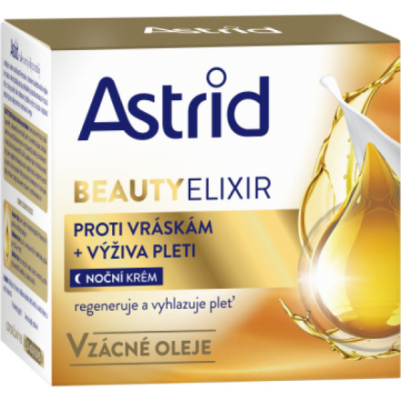 Astrid Beauty Elixir vyživující noční krém proti vráskám, 50 ml