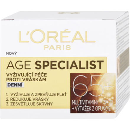 L'Oréal Age Specialist 65+ denní krém, 50 ml