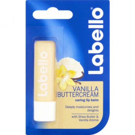 Labello Vanilla Buttercream balzám na rty, 4,8 g