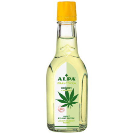 Alpa Francovka Konopí lihový bylinný roztok, 60 ml