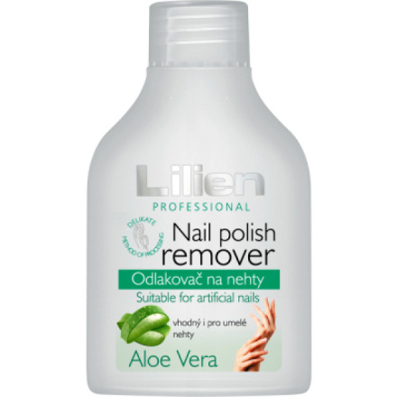 Lilien Professional ProVital aloe vera regenerační odlakovač na nehty, 110 ml