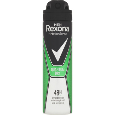 Rexona Men Quantum Dry antiperspirant, deosprej 150 ml