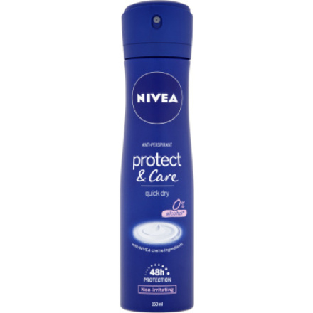 Nivea Protect & care, deodorant pro ženy, ochrana 48 h., deosprej 150 ml