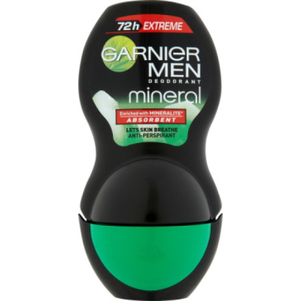 Garnier Men Mineral Extreme kuličkový antiperspirant, 50 ml