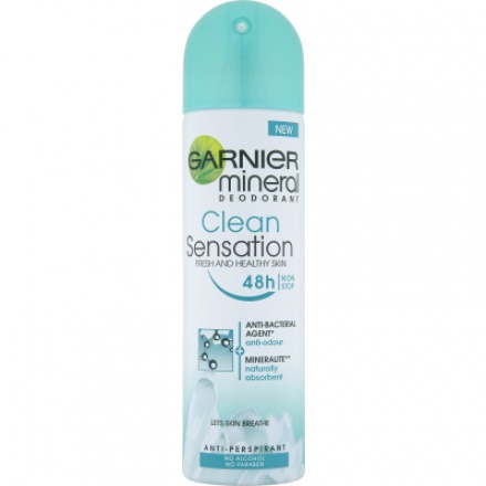Garnier Mineral Clean Sensation Fresh and Healthy Skin antiperspirant, 150 ml