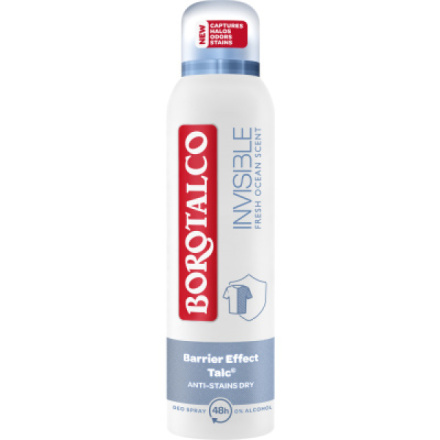 Borotalco Invisible Fresh deodorant deosprej, 150 ml