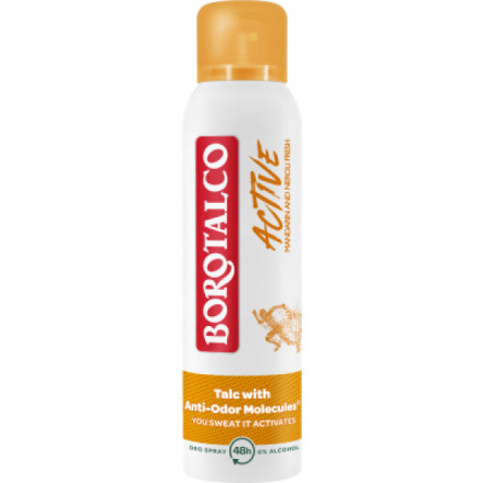 Borotalco Active mandarinka & neroli deodorant, 150 ml deospray