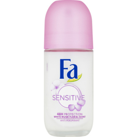Fa Sensitive kuličkový antiperspirant, 50 ml roll-on