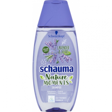 Schauma Natural levandule a bylinky šampon pro jemné vlasy, 250 ml