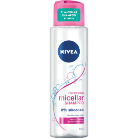 Nivea Micellar Shampoo posilujicí micelární šampon, 400 ml