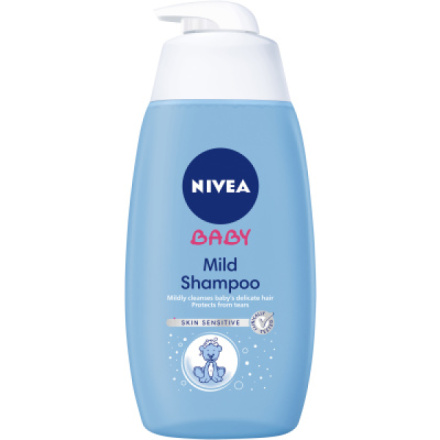 Nivea Baby jemný šampon na vlasy, 500 ml