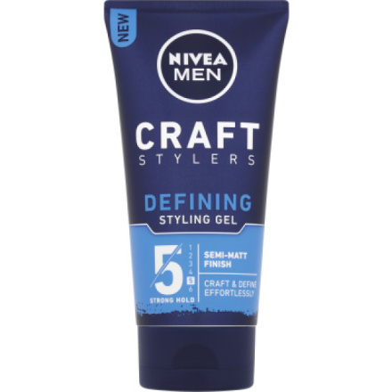 Nivea Men Craft Stylers gel na vlasy s matným efektem, 200 ml