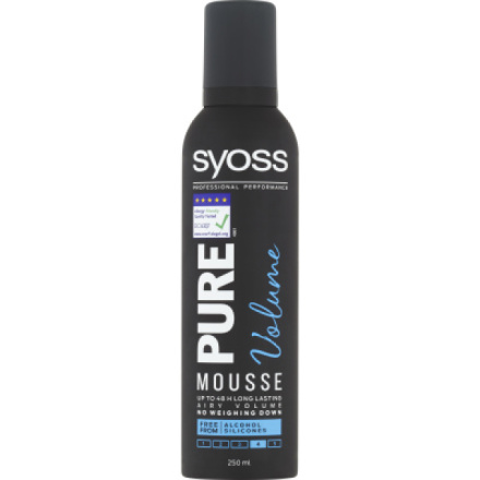 Syoss pěnové tužidlo Pure Volume (4), 250 ml