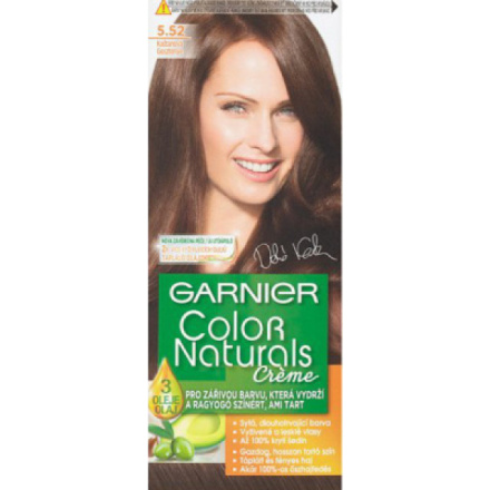 Garnier Color Naturals Creme barva na vlasy, odstín kaštanová 5,52