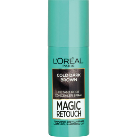 L'Oréal Magic Retouch Cold dark brown zakrytí odrostů, 75 ml