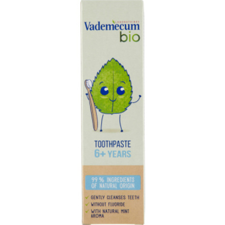 Vademecum Bio zubní pasta pro děti ve věku 6+, 50 ml