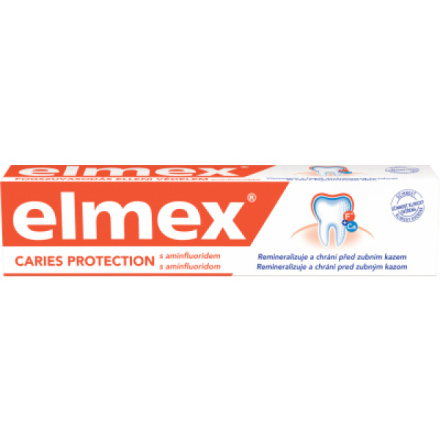 Elmex optimální prevence proti zubnímu kazu zubní pasta 75 ml