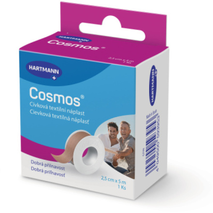 Cosmos Cívková pevná náplast 2,5 cm × 5 m, 1 ks