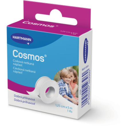 Cosmos Cívková jemná náplast 1,25 cm × 5 m, 1 ks