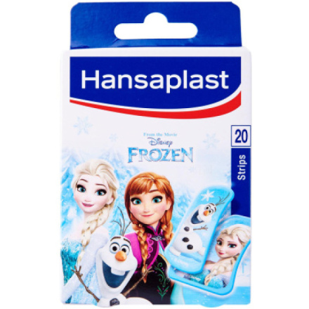 Hansaplast Junior Frozen dětské náplasti s polštářkem, 20 ks