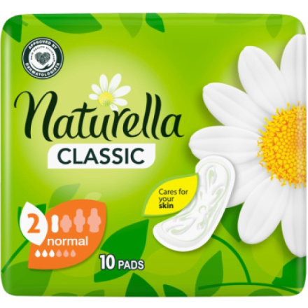 Naturella dámské vložky Classic Normal, 10 ks