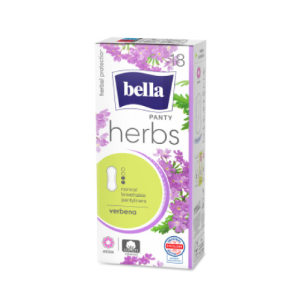 Bella Herbs Slip Verbena Deo Fresh slipové vložky intimky, 18 ks