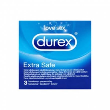 Durex Extra Safe kondomy, 3 ks