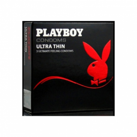Playboy Ultra Thin kondomy, 3 ks