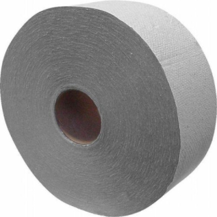 Jumbo 1vrstvý toaletní papír šedý, šířka role 230 mm, návin role 180 m, balení 1 role