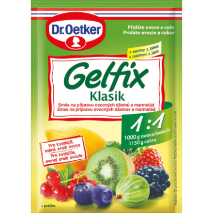 Dr. Oetker Gelfix klasik 1:1 želírovací přípravek, 20 g