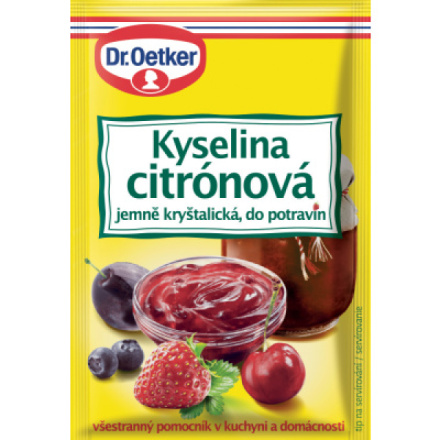 Dr. Oetker kyselina citrónová 20 g