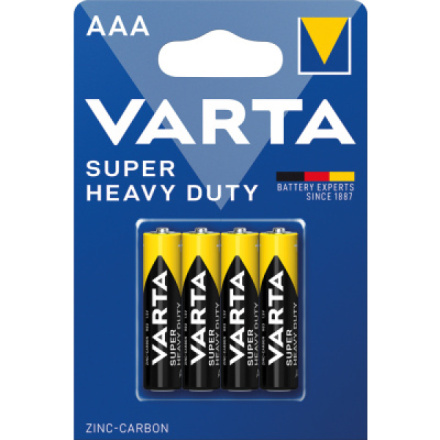Varta Superlife, baterie AAA, zinko ulhíkové, 4 ks, 961062