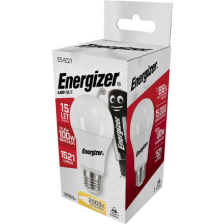 Energizer LED žárovka GLS, E27, teplá bílá, 14 W jako 100 W