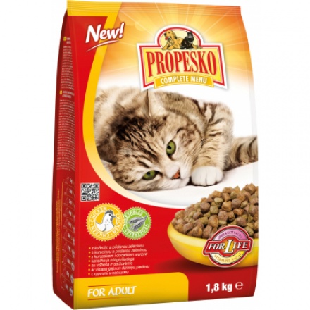 Propesko granule pro kočky kuřecí se zeleninou 1,8 kg