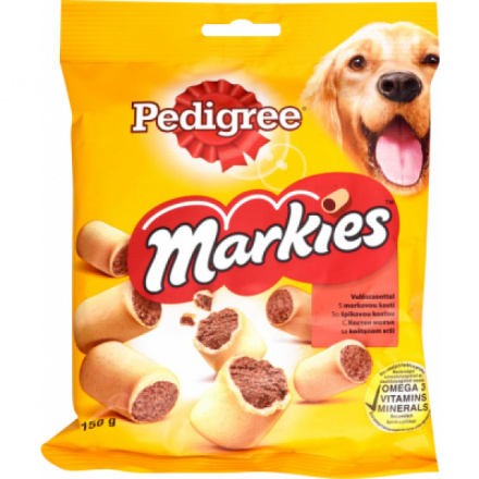 Pedigree Markies S morkovou kostí doplňkové krmivo pro psy, 150 g