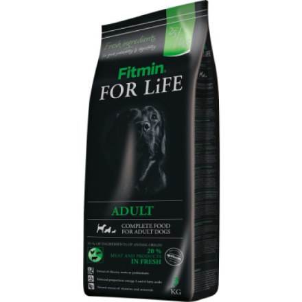 Fitmin For Life Adult kompletní krmivo pro psy, 3 kg